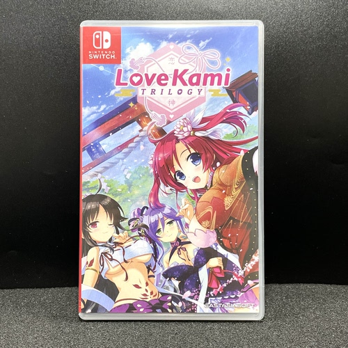 Switch ns国产包装盒 恋神三部曲 自印封面 没有卡带 空盒 不能玩