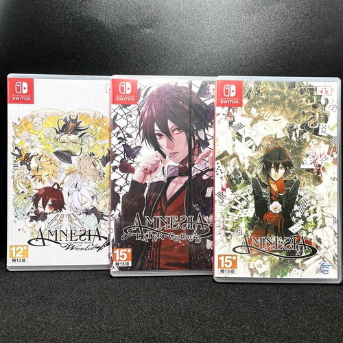 Switch ns国产包装盒 失忆症 Amnesia 自印封面 没有卡带 空盒