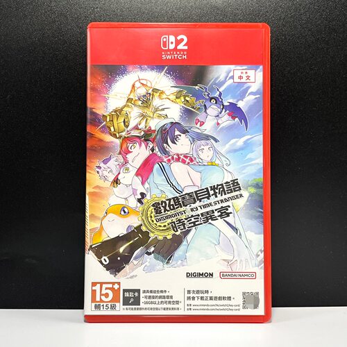 Switch2 ns2国产空盒 数码宝贝物语 时空异客 自制封面 没有卡带