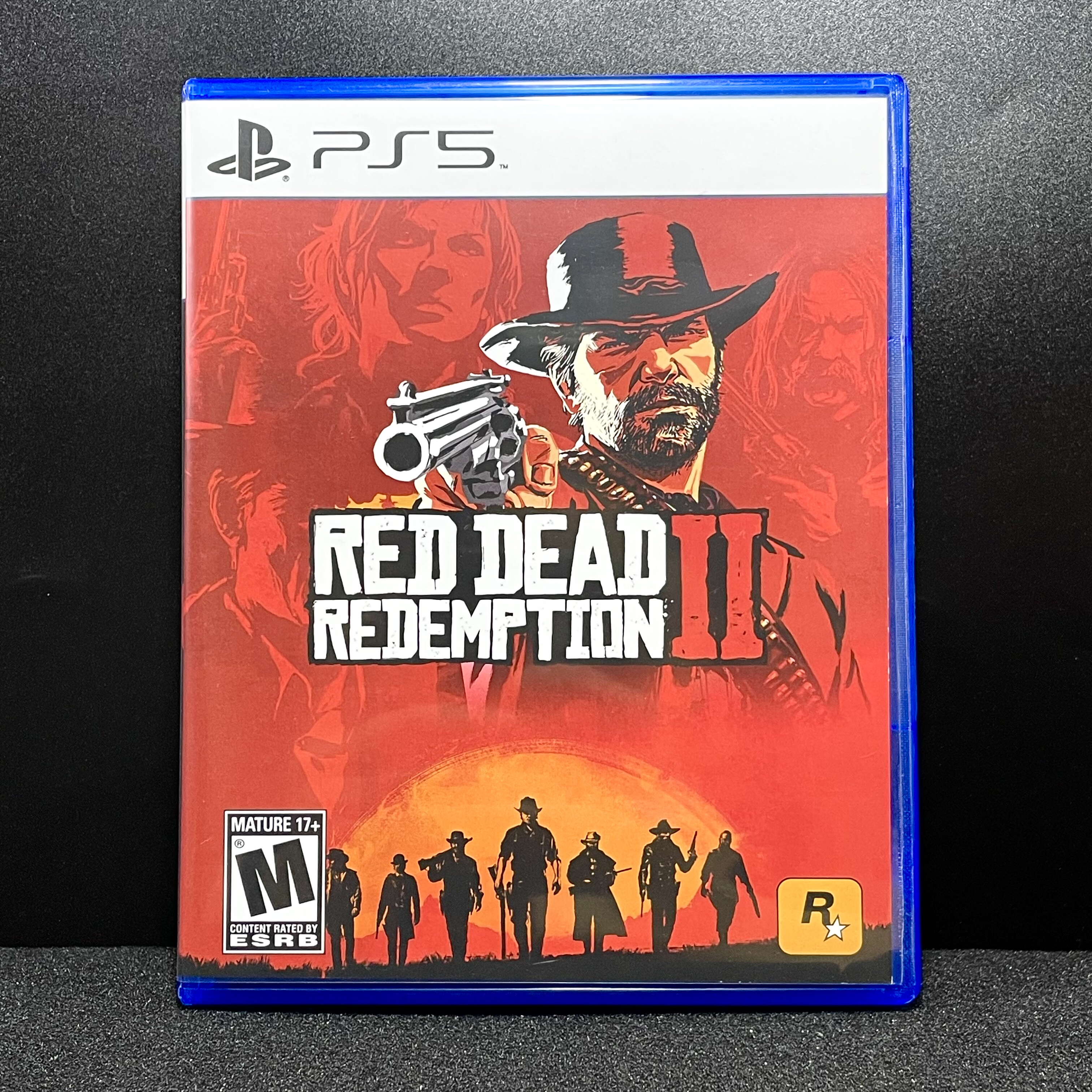 PS5国产包装盒 荒野大镖客2 自制封面 没有光盘 仅空盒 不能玩