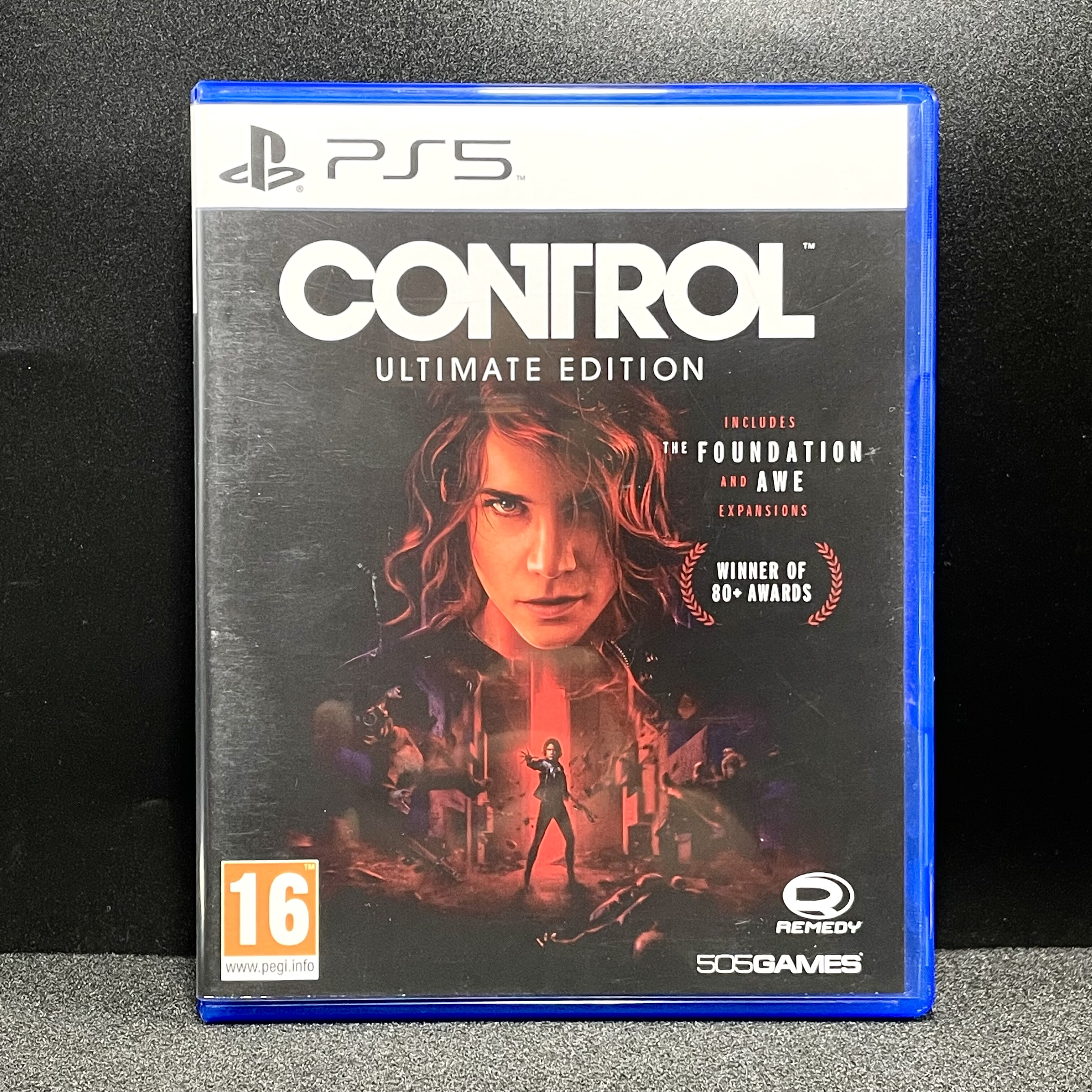 PS5国产包装盒 Control控制 终极版 自印封面 没有光盘 仅空盒