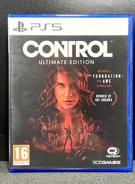 PS5国产包装盒 Control控制 终极版 自印封面 没有光盘 仅空盒