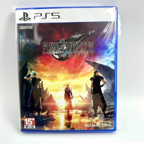 PS5 港版 游戏最终幻想7 重生 ff7 自制封面盒子 不能玩游戏