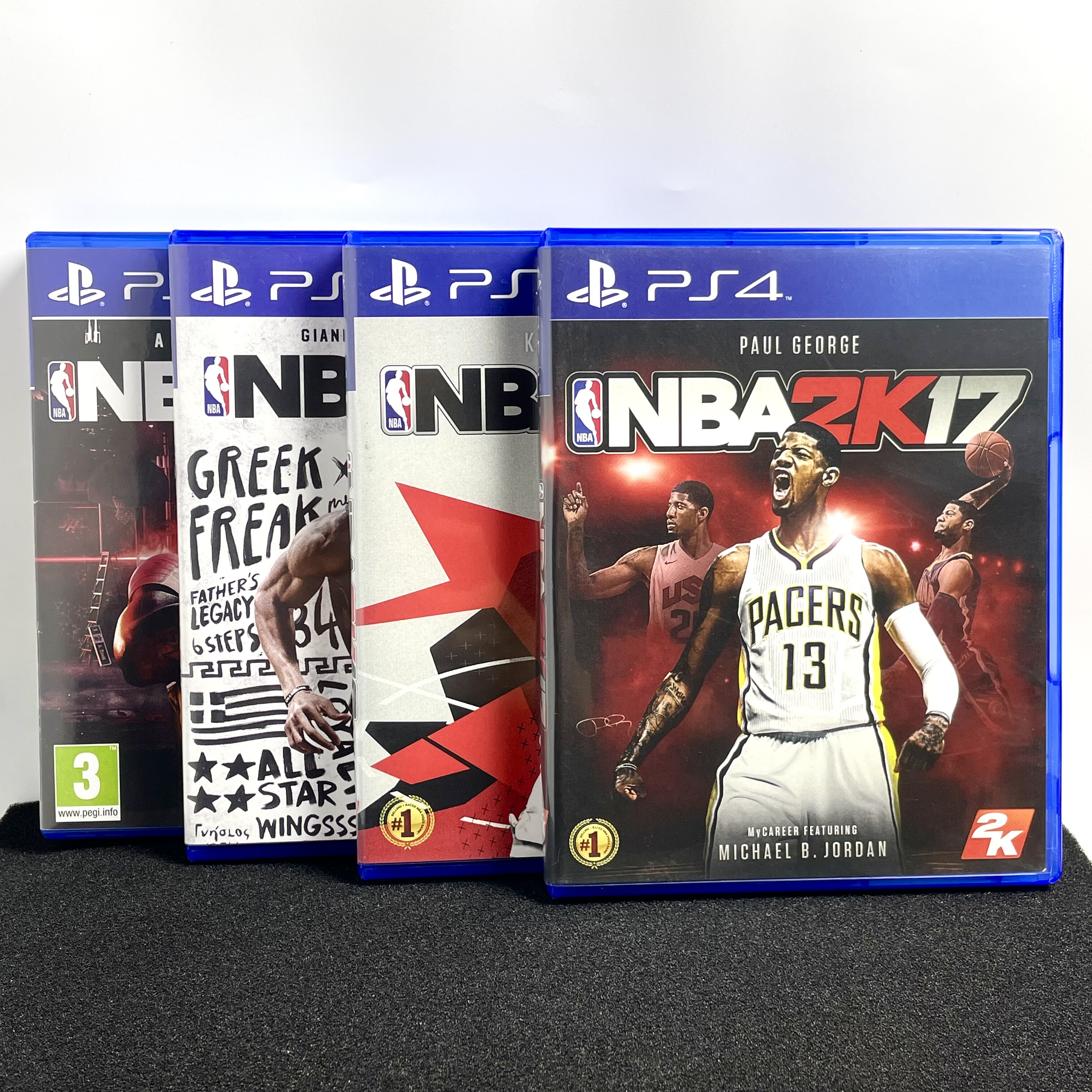 PS4国产空盒 篮球联赛 NBA2K17/18/19/20系列 自印封面 没有光盘