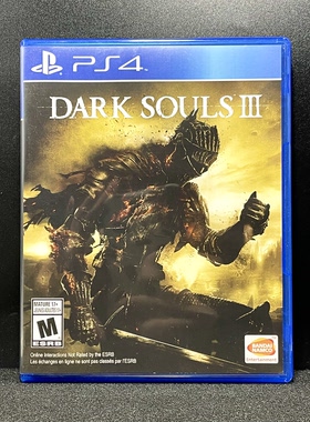 PS4国产收纳盒 黑暗之魂3 自印封面 没有光盘 空盒 非原装排版