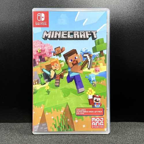 Switch ns国产包装盒 我的世界基岩版 自印封面 没有卡带 空盒