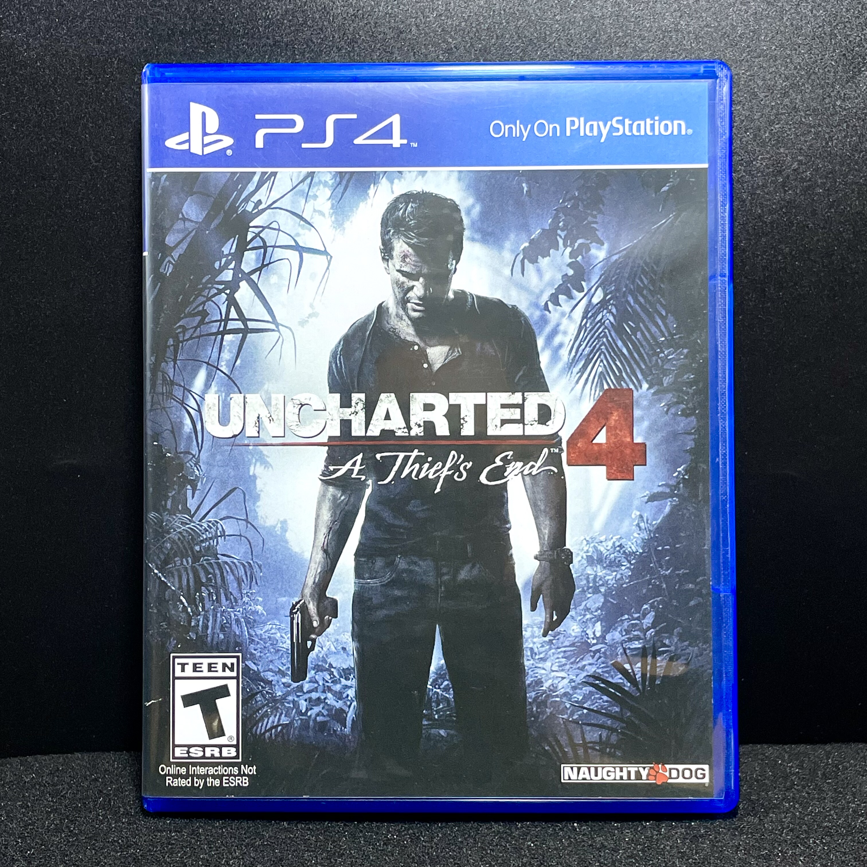 ps4非游戏 神秘海域4 盗贼末路 自制封面盒子 不能玩游戏 装饰