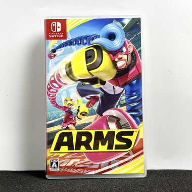 Switch ns国产包装盒 ARMS 强力拳击 自印封面 没有卡带 空盒
