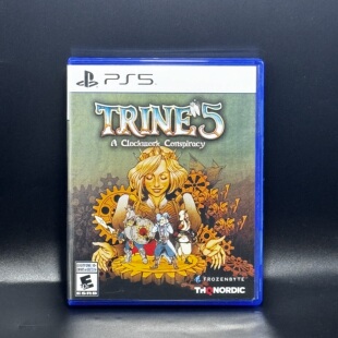 PS5国产包装盒 三位一体5 发条诡计 自制封面 无光盘 仅空盒