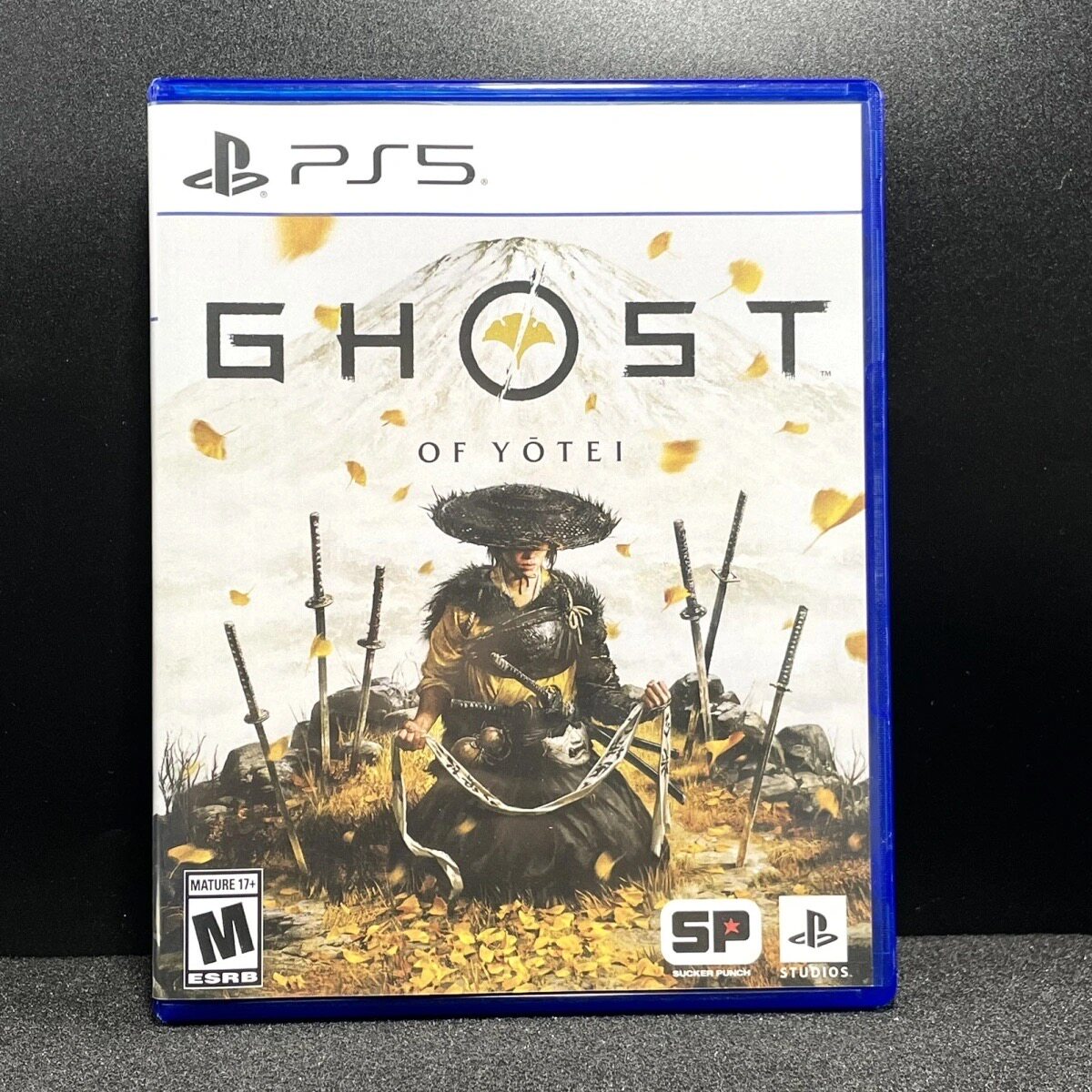 PS5国产包装盒 对马岛之魂2 羊蹄山之魂 自印封面 没有光盘 空盒