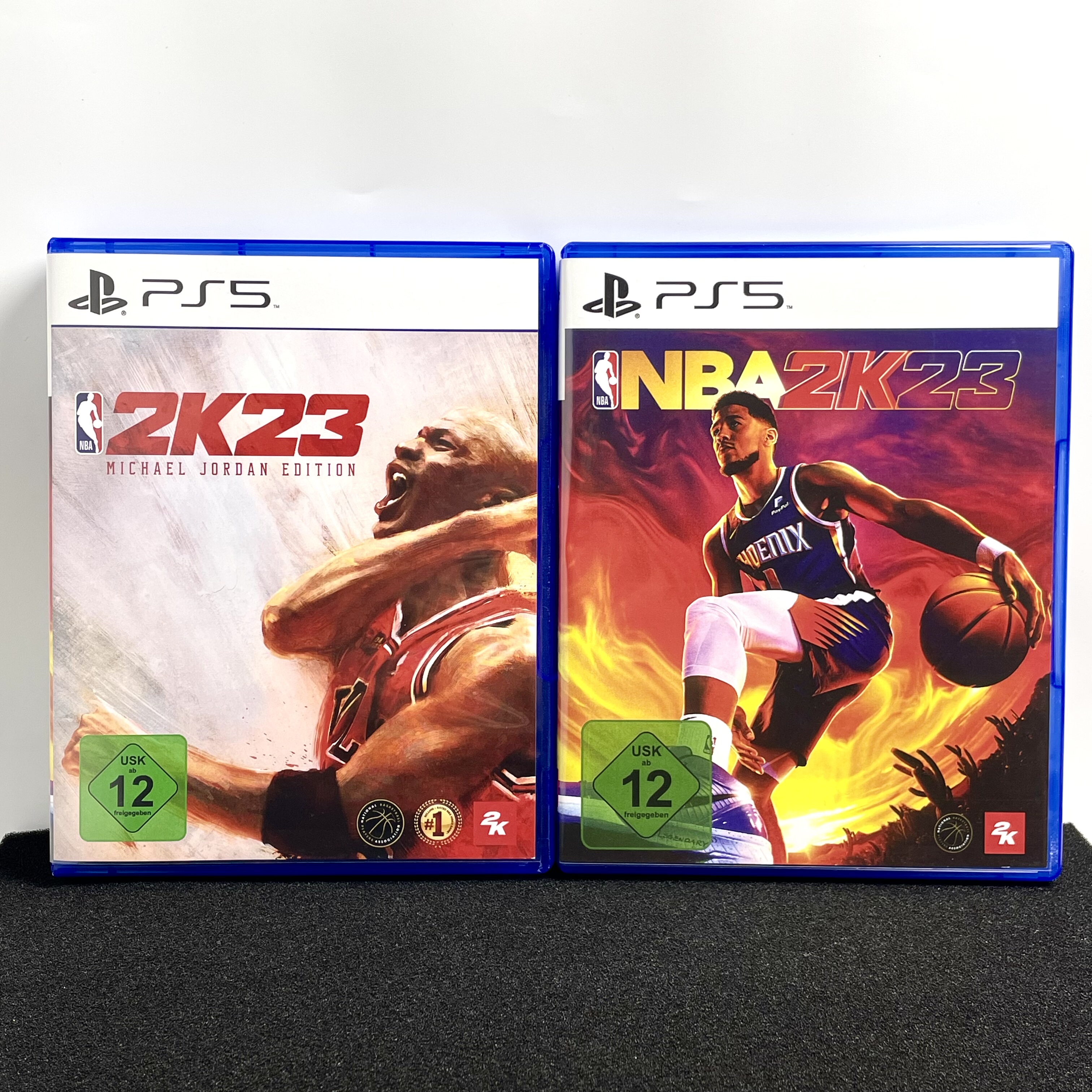 PS5国产包装盒 NBA2K23 职业篮球联赛 自印封面 没有光盘 空盒