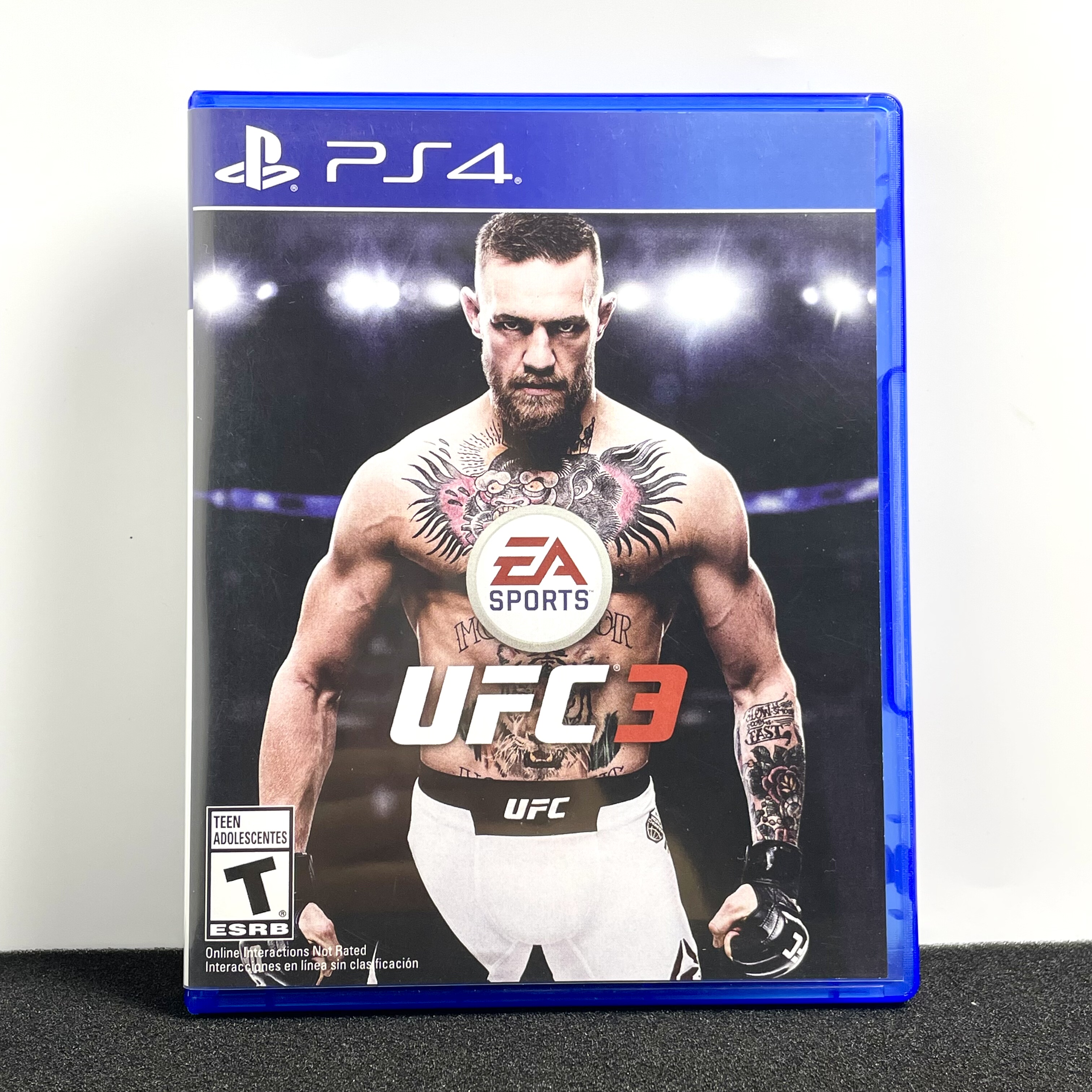 PS5国产包装盒 UFC3 终极格斗冠军赛3 自印封面 没有光盘 仅空盒