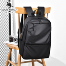 双肩包男大容量休闲商务旅行电脑包男士 背包学生书包轻便上班通勤