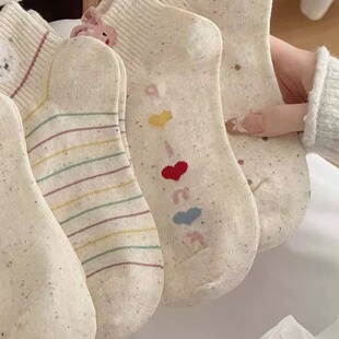 可爱小兔子袜子女短筒袜