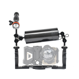 潜水补光视频灯3000流明水下拍摄适用divevolk潜水壳拓展支架套装