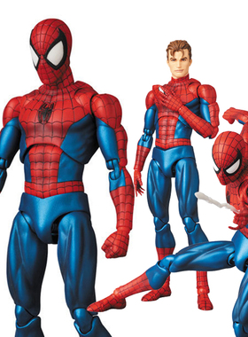 CT厂maf075蜘蛛侠金属色赠送游戏头可动手办模型摆件玩具收藏礼物