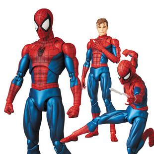 CT厂maf075蜘蛛侠金属色赠送游戏头可动手办模型摆件玩具收藏礼物