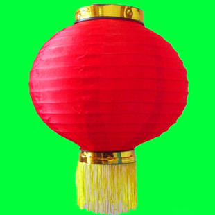 日韩式拉丝折叠宫灯圆形大红灯笼幼儿园儿童跳舞舞蹈道具小红灯笼