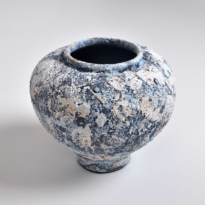 艺术爆满的一款侘寂风粗陶罐子