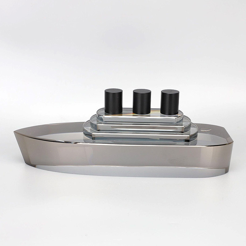 K9水晶超重超高档轮船模型摆件