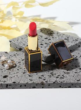 侘寂风首饰展示石材石块洞石托盘