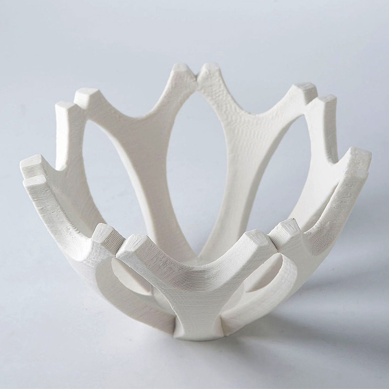 3D打印抽象艺术异型陶瓷摆件