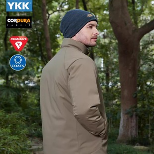 弹道猫 苍鹰立领男士棉服金标P棉夹克考杜拉户外运动外套通勤上衣