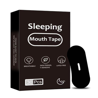 跨境防打鼾闭口黑色闭口贴TAPE