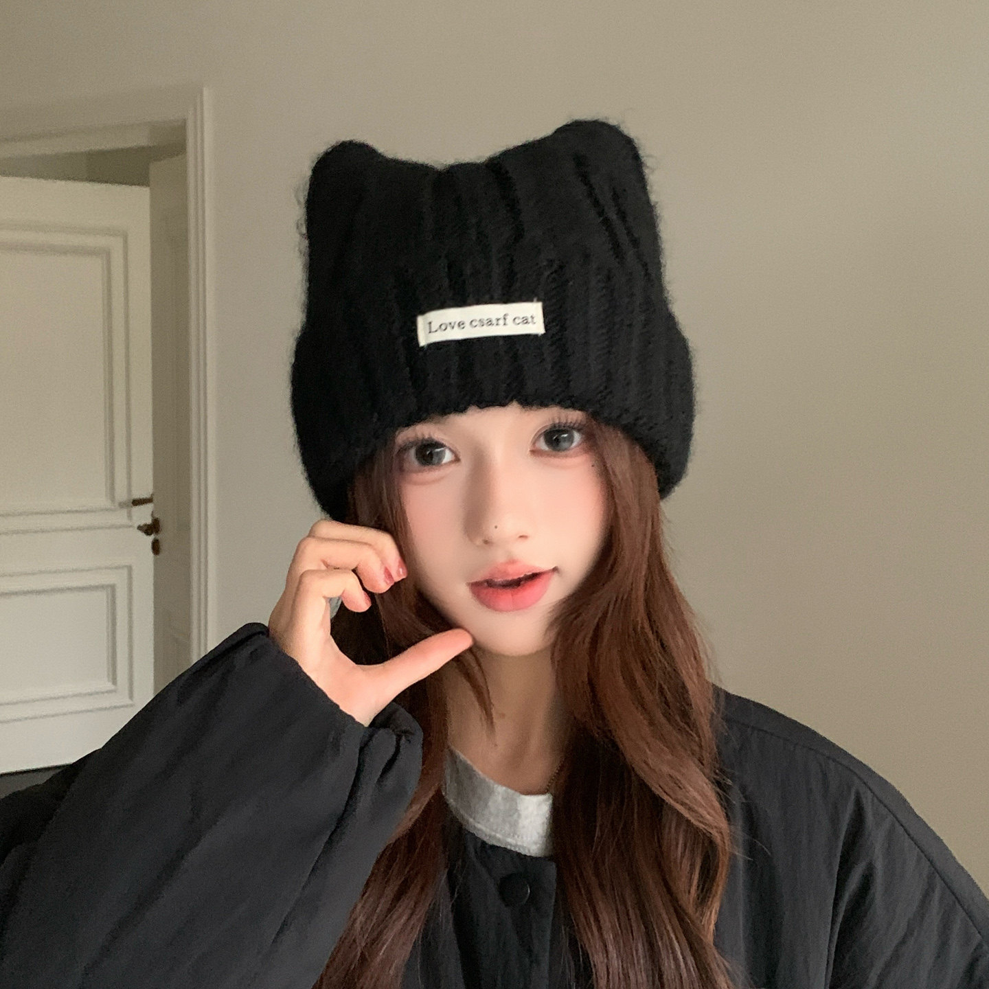 帽子女款2026新款冬季学生高级感