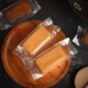 磨砂透明凤梨酥包装 袋100只装 袋 焦糖布朗尼曲奇糕点热封烘焙包装