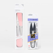 CLOVER日本进口可乐工具不锈钢缝纫剪刀纱剪尖头剪线刀36 391 395