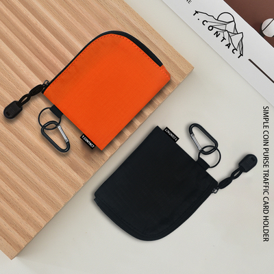 新款简约零钱包交通卡卡包小巧百搭精致防水多功能钱包手拿腰包