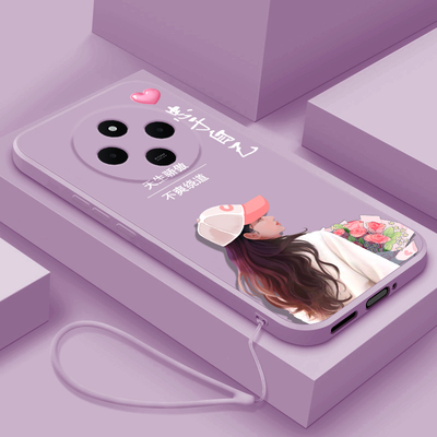 适用小米红米14c手机壳新款Redmi14C液态硅胶保护套十四C全包防摔软壳女生2411DRN47C网红高级外壳4G骄傲女孩