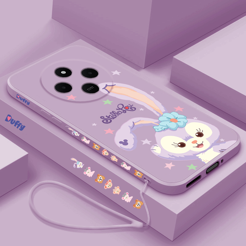 适用小米红米14R手机壳新款5G液态硅胶软壳网红女生Redmi14r镜头全包防摔高级感2411DRN47C保护套可爱星黛露