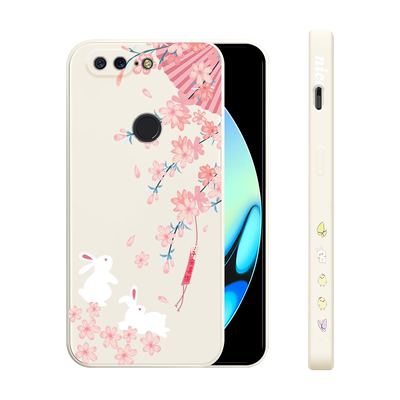 适用于一加5手机壳新款液态硅胶oneplus5保护套直边全包防摔1+5t兔子一加五网红女款个性创意情侣潮