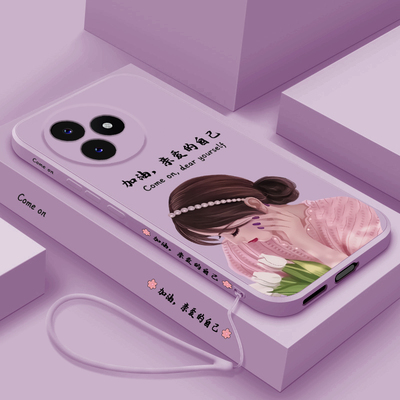 适用红米K80至尊版手机壳新款小米RedmiK80Pro液态硅胶软壳女生K8O全包防摔por冠军版高级感保护套亲爱的自己