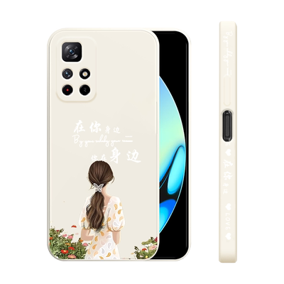适用红米note11手机壳5G小米redemi note11pro液态硅胶保护套11E全包11R防摔软壳11Tpr0新款11se外壳在你身边