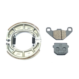 适用豪爵VE125 碟刹片HJ125T VR125前后刹车片 26刹车皮 VS125