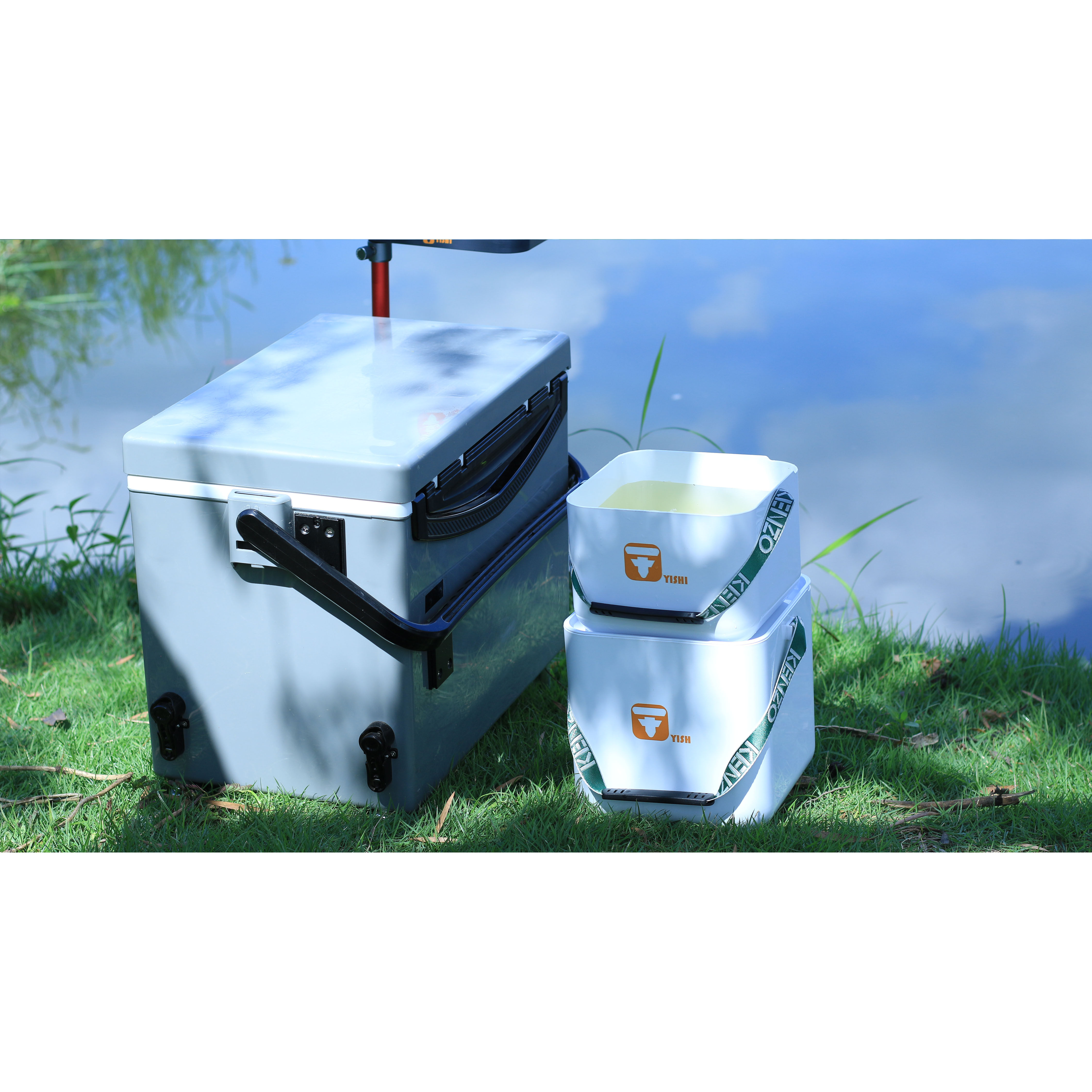 【全新升级】野钓拉饵盘雷臣新款多功能内盒储物通用多功能鱼具配