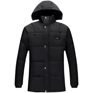 2025冬季外贸走量款中老年棉衣加绒加厚保暖连帽棉服外套MY05-P29图片