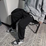 2025春秋新款春秋新款九分休闲裤潮牌宽松束脚运动卫裤男DX20-P30，男装休闲裤，星座1703A-1