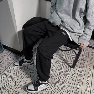 2025春秋新款春秋新款九分休闲裤潮牌宽松束脚运动卫裤男DX20-P30图片
