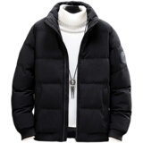 21主推冬季韩版立领加厚保暖棉衣修身潮流大码棉服M1912-P45，男装棉衣，星座1703A-1