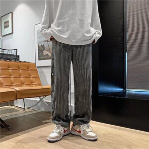 2025秋新款潮流青春流行长裤宽松潮牌男慵懒百搭运动裤JC1513-P45,宽大休闲外套搭配图片