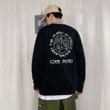 2025春秋季新款潮流ins港风潮印花百搭学生宽松上衣卫衣W1263-P28，男装卫衣，星座1703A-1