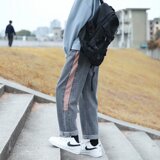 21秋季休闲牛仔裤ins港风慵懒中腰时尚修身潮流情侣牛仔裤L02-P35，男装牛仔裤，星座1703A-1