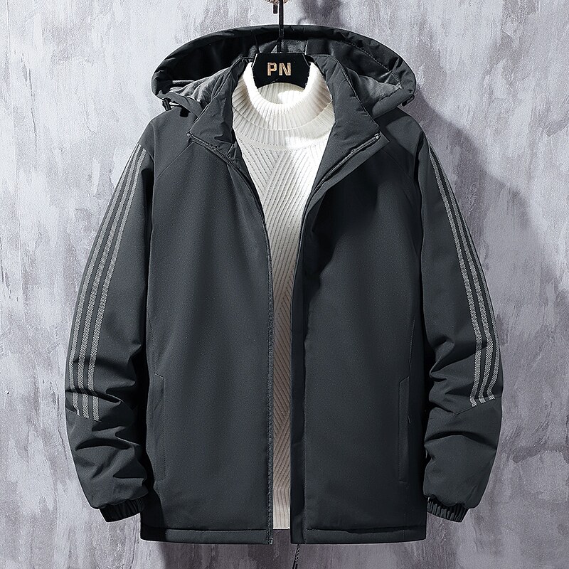2025冬季加厚冬装加肥加大棉衣休闲保暖l连帽棉服外套MY1839-P80,男装棉衣,星座1703A-1