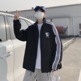 2025春秋季新款韩版潮流ins港风衣服学生原宿风痞帅外套JK18-P45，男装风衣，星座1703A-1