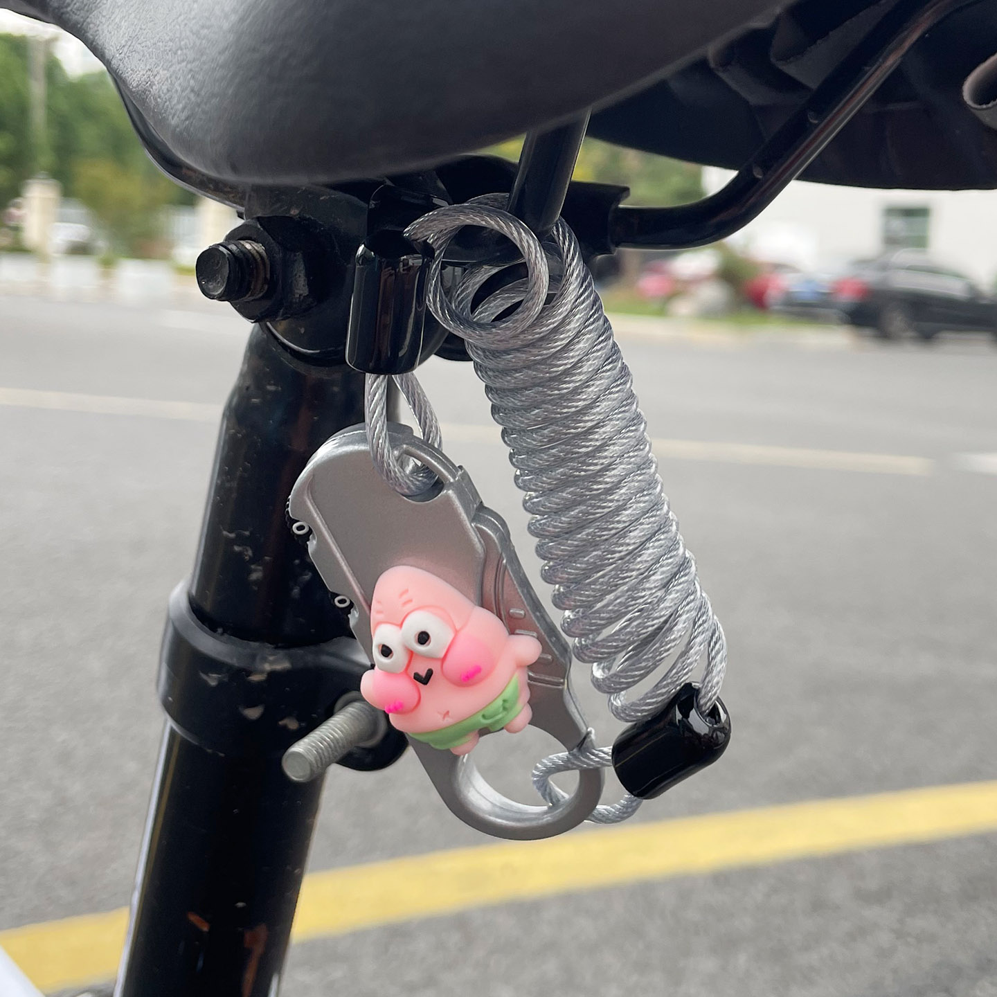 自行车锁公路车可爱卡通防盗锁