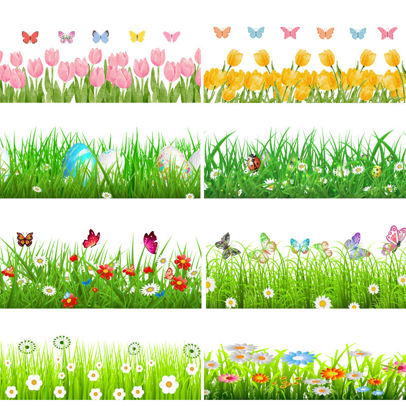 踢脚线自粘防水遮丑补洞贴画温馨客厅墙角装饰小清新植物花卉贴纸